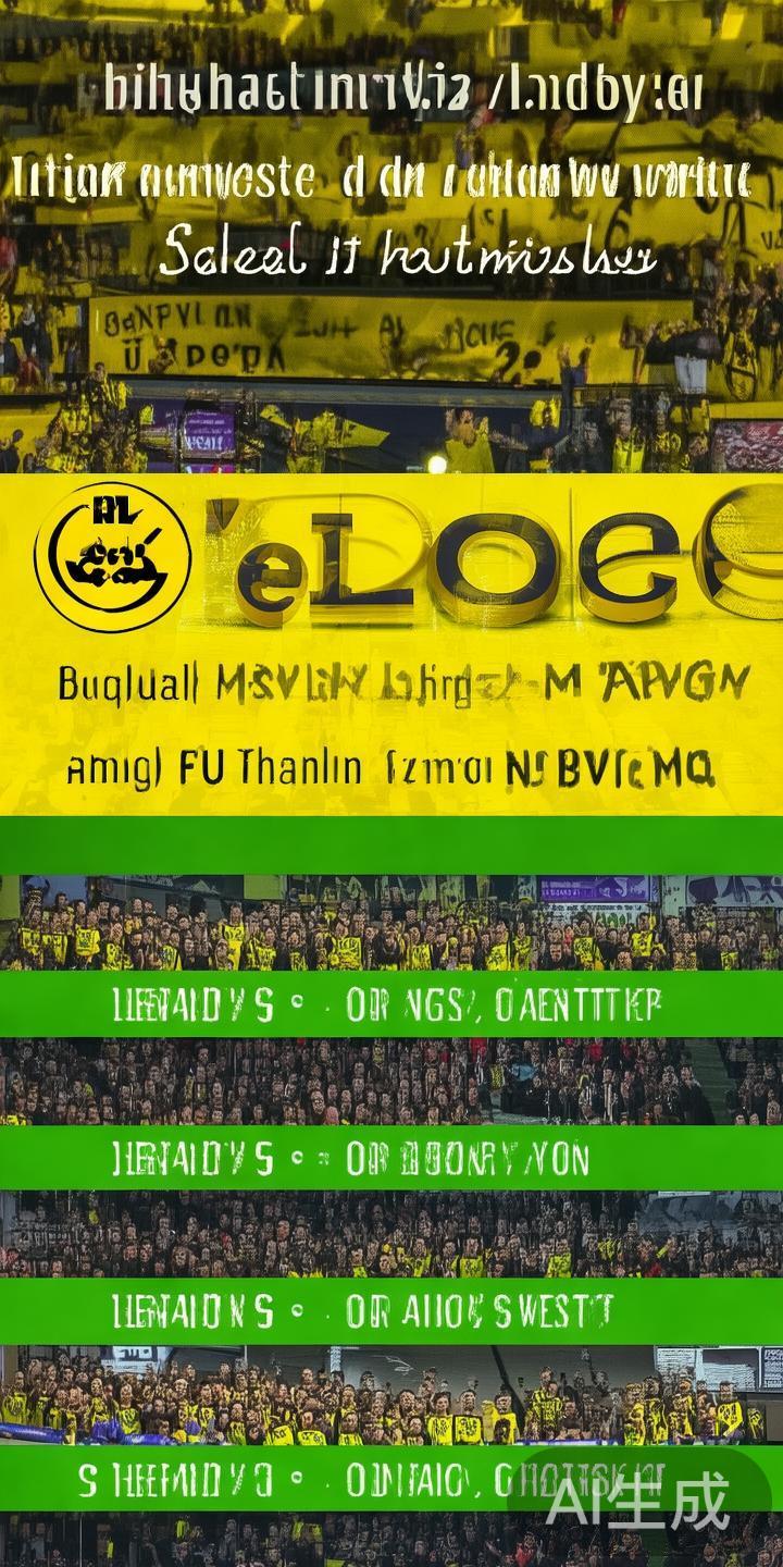 半岛在线体育全面解读多特蒙德最新赛程及战绩分析 在目前的赛季中,多特蒙德安排了密集而充满挑战的比赛